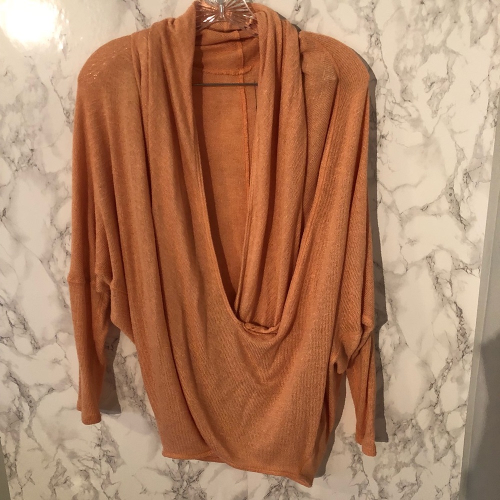 Free People Sheila Hacci wrap sweater - Picture 2 of 6